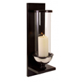 Mindy Brownes Silver Metal & Glass Wall Sconce 56075